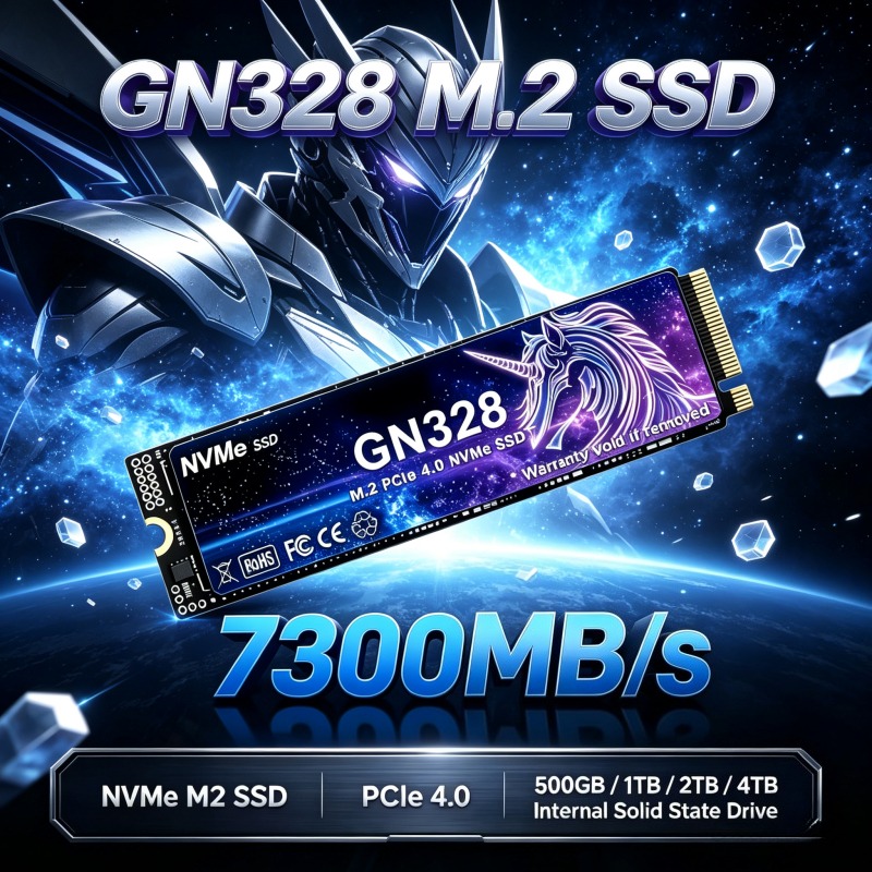 M.2 Nvme 4Tb Pcie 4.0 Ssd - NOUVEAU disque dur SSD GN328 M2,