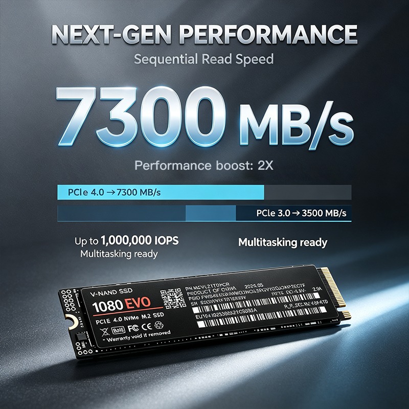 NOUVEAU SSD interne haute perf - M.2 Nvme 4Tb Pcie 4.0 Ssd avis et prix