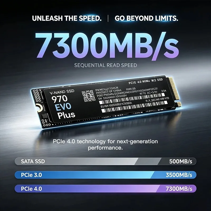 970 EVO Plus, SSD haute vitess - M.2 Nvme 4Tb Pcie 4.0 Ssd avis et prix
